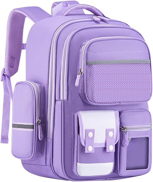 14" Kids Lightweight School Backpack - Spine Protection