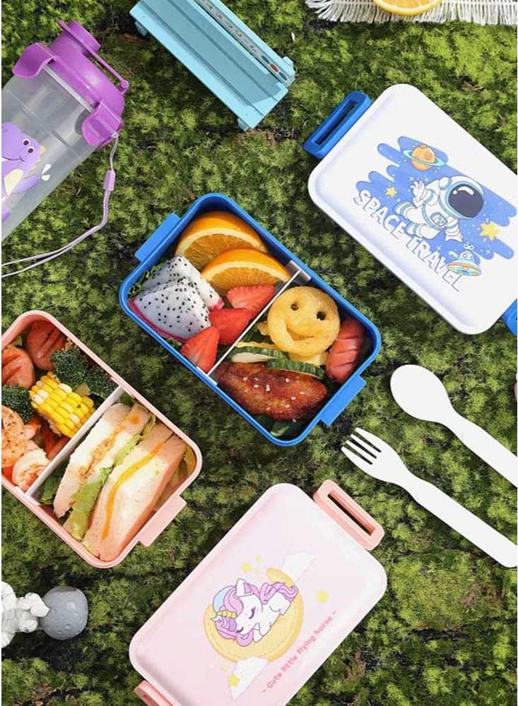Kids Lunch Box with Water Bottle Set