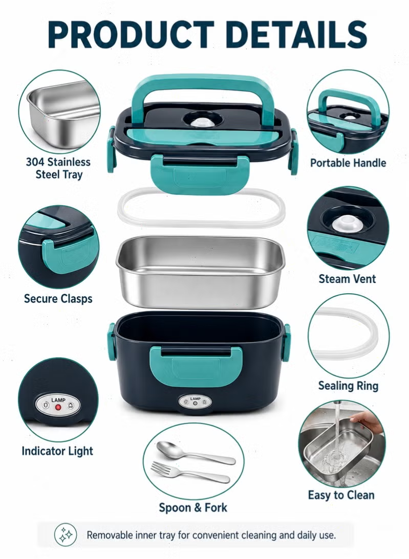 Portable Electric Lunch Box (110V/220V)