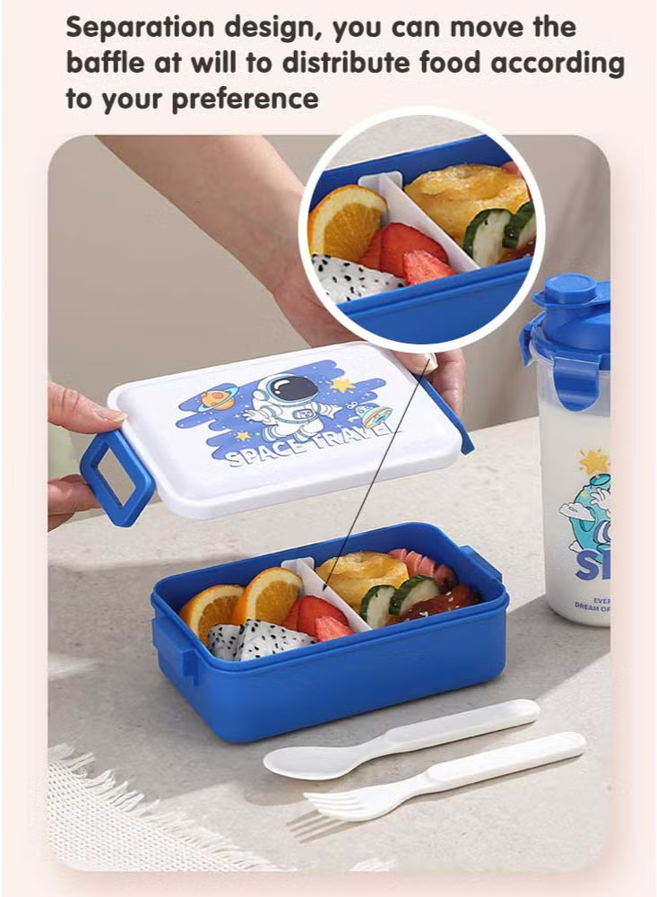 Kids Lunch Box with Water Bottle Set