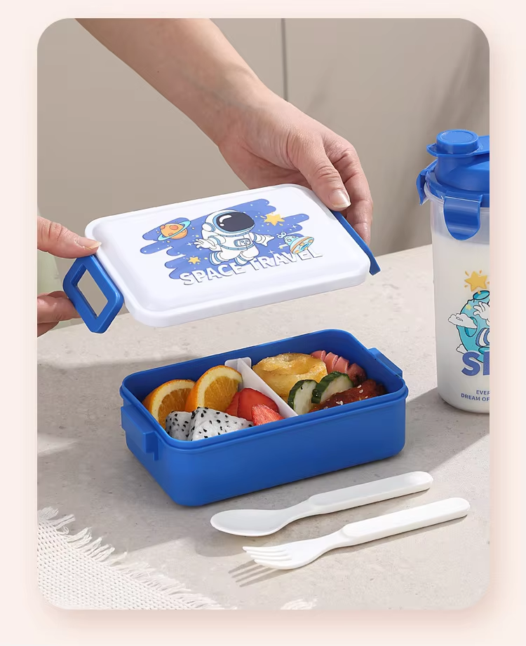 Kids Lunch Box with Water Bottle Set