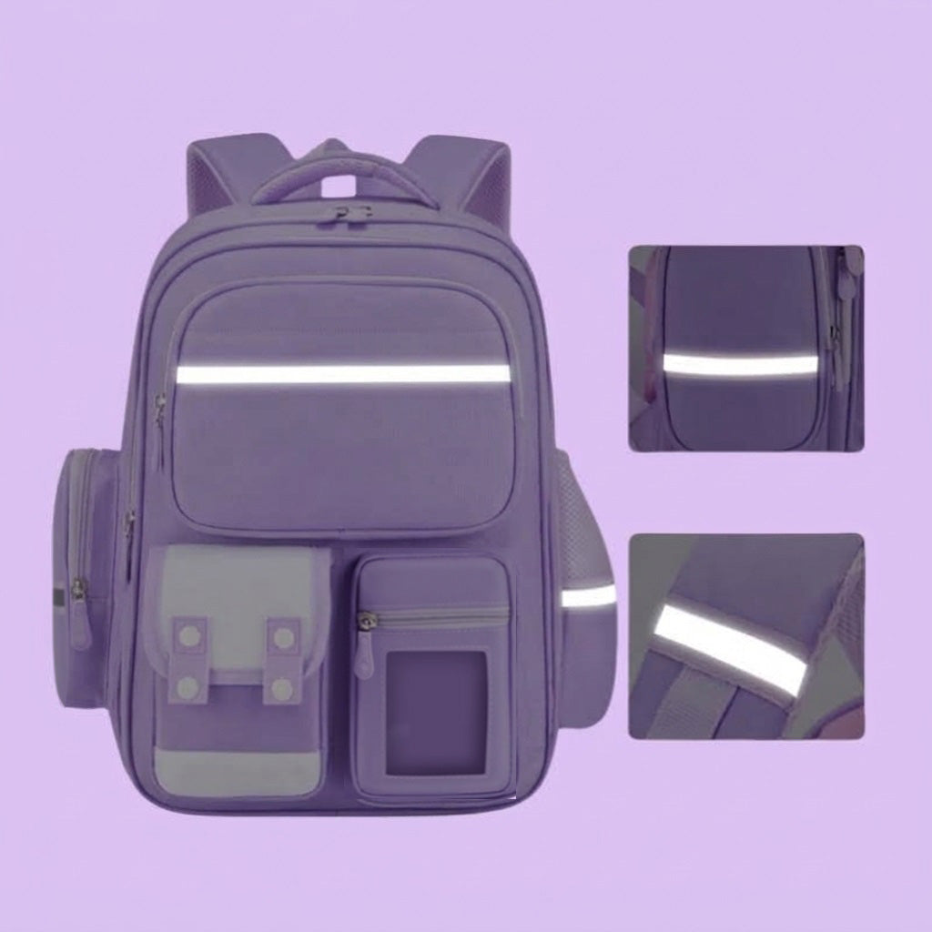 14" Kids Lightweight School Backpack - Spine Protection