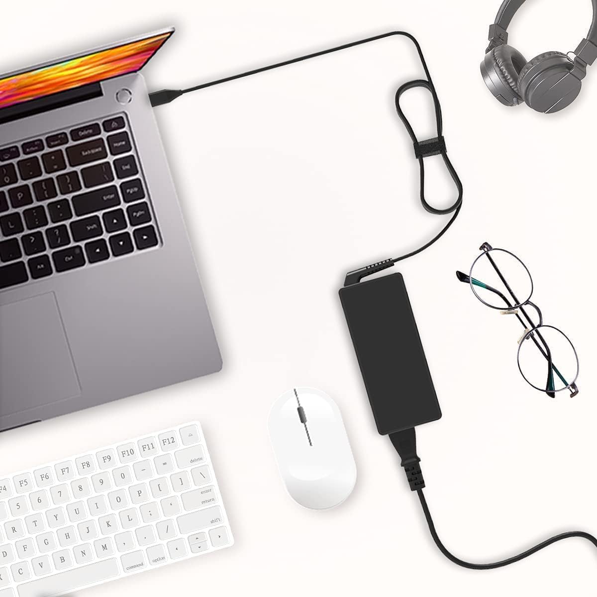 65W USB-C Laptop Charger – Type-C PD Fast Charging Adapter