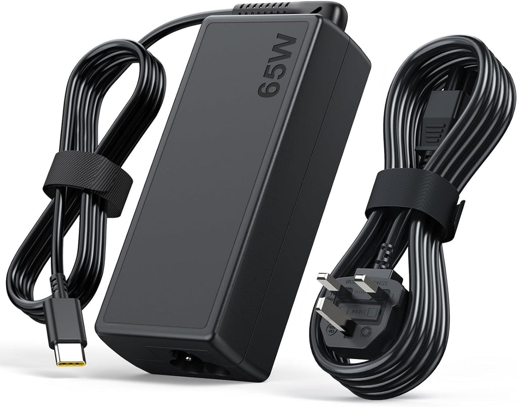 65W USB-C Laptop Charger – Type-C PD Fast Charging Adapter
