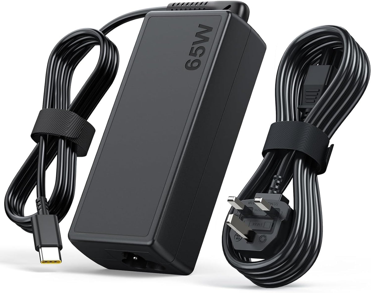 65W USB-C Laptop Charger – Type-C PD Fast Charging Adapter